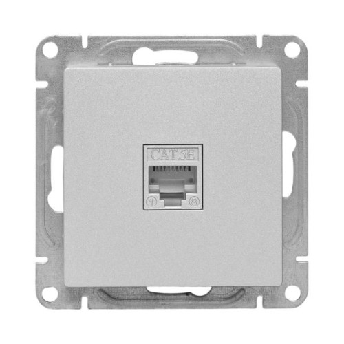 Механизм роз., RJ45 (cat6), алюм. Эпика EKF