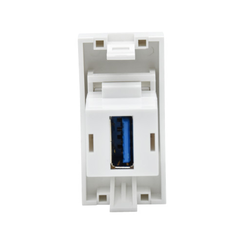 PRIMER РКЮ-10-00-П Розетка USB A 3.0 (1 модуль) белая IEK