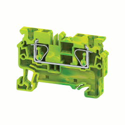 Клемма заземляющая пружинная OptiClip CXG-4-PE-(0,2-4)