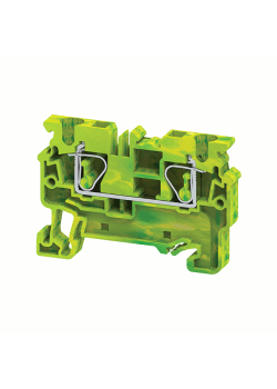 Клемма заземляющая пружинная OptiClip CXG-4-PE-(0,2-4)