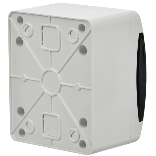 UNION Compact Корпус пластиковый ЩРН-П-4 IP41 черная прозрачная дверь IEK