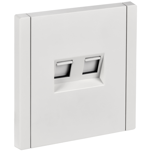 FORTE&PIANO Розетка двойная RJ11+RJ45 кат.5E FP235 белый IEK