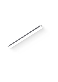 Светильник светодиодный SLIM 32 4000К IP65 1262х124х85 CRI80 milky II подвесной/накладной сер. CSVT ЦБ-00010703