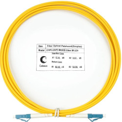Патч-корд Cabeus FOP(S)-9-LC-LC-3M 1x9/125 OS2 LC-LC 3м LSZH желтый