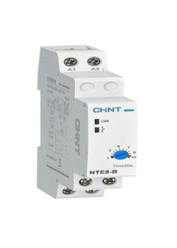 Реле времени NTE8-120B (задержка времени включения) 12-120с 1НО DC 24В (R) CHINT 258462