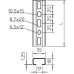 Рейка профильная 35х18 L500 1268 L 500 FS OBO 1104306 Рейка профильная 35х18 L500 1268 L 500 FS OBO 1104306
