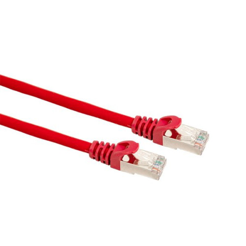 Патч-корд TERACOM CS Cat.6A экран. S/FTP LSZH красный (5,0м) Патч-корд TERACOM CS Cat.6A экран. S/FTP LSZH красный (5,0м)