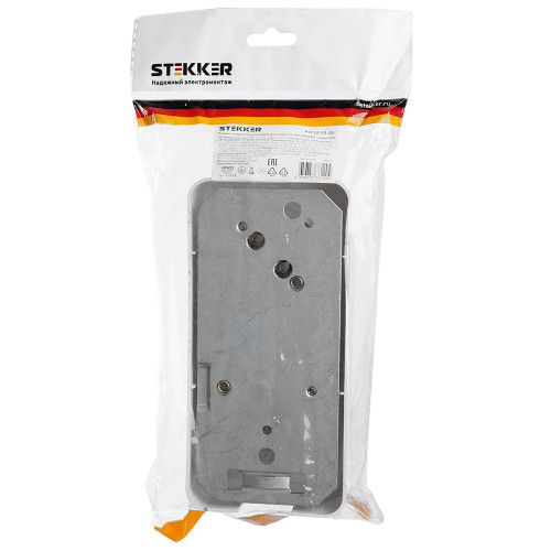 Розетка открытой установки для плит STEKKER PST32-53-20 с/з, 250В, 32А, белый