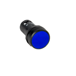 Кнопка с фиксацией OptiSignal Compact D22 C7-PH-610 синяя 1НО XB7NH61