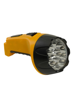 Фонарь аккумуляторный, 15 LED DC (свинцово-кислотная батарея), желтый, TH2295 (TH93C)