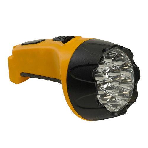 Фонарь аккумуляторный, 15 LED DC (свинцово-кислотная батарея), желтый, TH2295 (TH93C)
