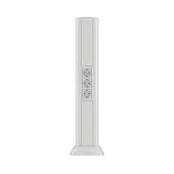 Алюминиевая колонна 0,71 м, цвет светло-серебристый металлик