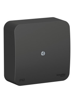 BLANCA О/У КОРОБКА РАСПРЕДЕЛИТЕЛЬНАЯ IP42, АНТРАЦИТ