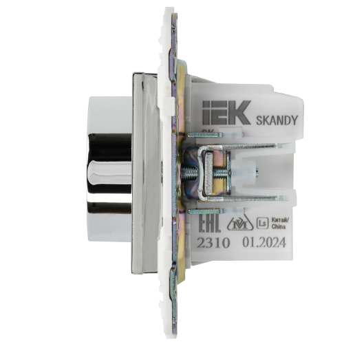SKANDY Термостат электронный с индикацией SK-T01N металл никель IEK SKANDY Термостат электронный с индикацией SK-T01N металл никель IEK