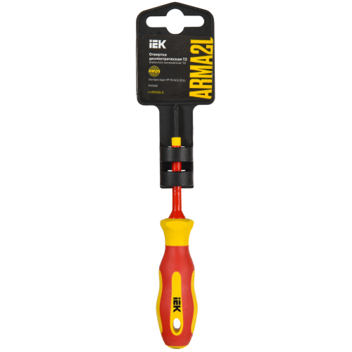 ARMATOOL Отвертка диэлектрическая PZ0х60 Т2 IEK ARMATOOL Отвертка диэлектрическая PZ0х60 Т2 IEK