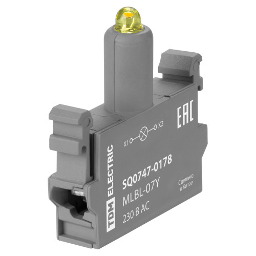 Светодиодный блок MLBL-07Y 230 В AC желтый TDM Светодиодный блок MLBL-07Y 230 В AC желтый TDM