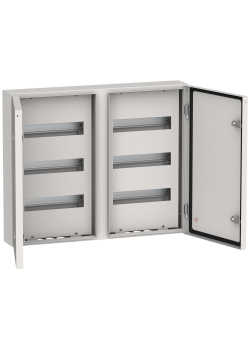 TITAN 3 Корпус металлический ЩРн-72 (540х660х120мм) IP54 IEK