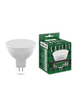 Лампа светодиодная SAFFIT SBMR1607 MR16 GU5.3 7W 230V 6400K