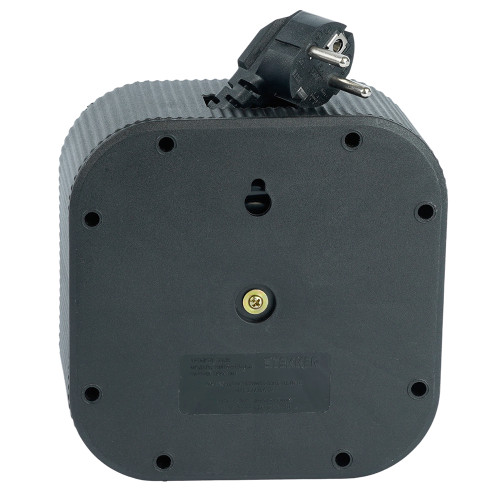 HM16-4-03-USB Удлинитель 4-местный с/з, 3x1,5мм2, 3м, 230В, 16А, 2USB+1С, 2,4А, черный HM16-4-03-USB Удлинитель 4-местный с/з, 3x1,5мм2, 3м, 230В, 16А, 2USB+1С, 2,4А, черный