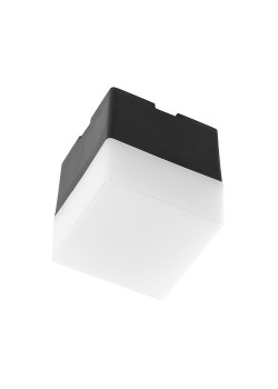 Светильник светодиодный Feron AL4022 IP20 3W 4000К, пластик, черный 70*70*55мм