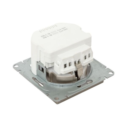 Механизм роз., с USB-C - 2шт, 16А, с.з., с.ш., шамп., Эпика EKF Механизм роз., с USB-C - 2шт, 16А, с.з., с.ш., шамп., Эпика EKF