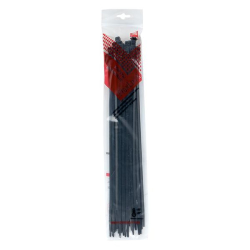 Хомут P6.6 стандартный (ч), 4.8x300 (50шт) FlexLock