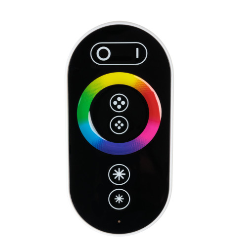 Контроллер для светодиодных лент и модулей RGB-RF-12В-18А-216Вт-IP20, 3 канала, сенсорный пульт, TDM Контроллер для светодиодных лент и модулей RGB-RF-12В-18А-216Вт-IP20, 3 канала, сенсорный пульт, TDM