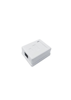 Розетка компьютерная 8P8C (RJ-45) UTP Cat.5e 1 порт TOKOV Eletrcic TKE-SMB-8P8C-1P-UTP