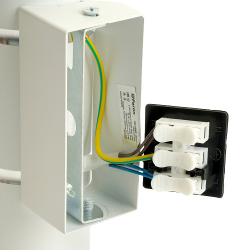 Светильник настенный Feron ML1860 ZEN MR16 35W, 230V, 2*GU10, белый, хром IP20 Светильник настенный Feron ML1860 ZEN MR16 35W, 230V, 2*GU10, белый, хром IP20