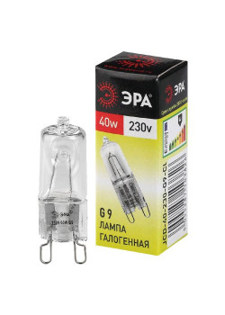 Лампа галогенная G9-JCD-40-230V-Cl 40Вт капсула G9 230В Эра C0027378