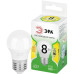 Лампа светодиодная GREEN LINE P45-8W-830-E27 GL 8Вт шар 3000К свет тепл. E27 Эра Б0067023 Лампа светодиодная GREEN LINE P45-8W-830-E27 GL 8Вт шар 3000К свет тепл. E27 Эра Б0067023