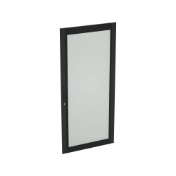 Дверь со стеклом для IT-CQE 1400x600, RAL9005