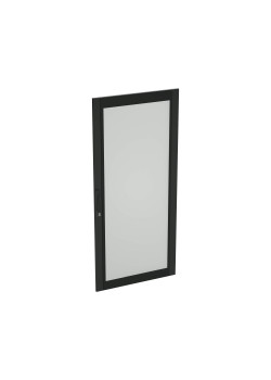Дверь со стеклом для IT-CQE 2200x600, RAL7035