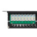 Патч-панель высокой плотности TERACOM PRO 19'' Cat.5E 1U неэкран. UTP 48 портов RJ-45 Dual IDC с органайзером Патч-панель высокой плотности TERACOM PRO 19'' Cat.5E 1U неэкран. UTP 48 портов RJ-45 Dual IDC с органайзером