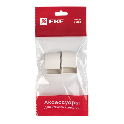 Заглушка (25x16) (4 шт) белая EKF-Plast Заглушка (25x16) (4 шт) белая EKF-Plast