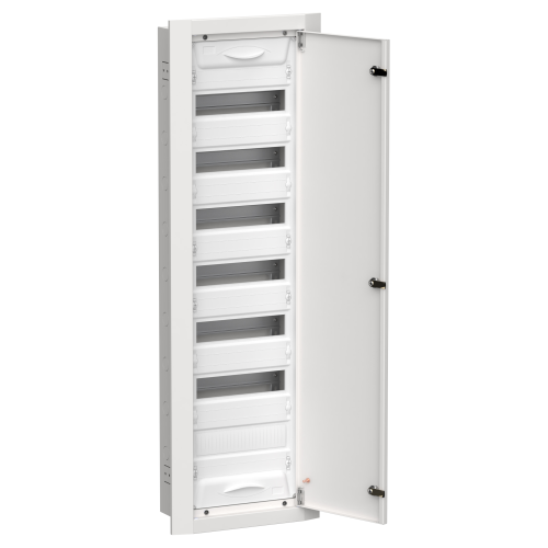 TITAN 5 Корпус металлический ЩРв-84 (1х84) 1130х365х130мм IP31 белый (одна дверь) IEK