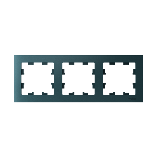 ATLASDESIGN 3-постовая РАМКА, универсальная, ИЗУМРУД ATLASDESIGN 3-постовая РАМКА, универсальная, ИЗУМРУД