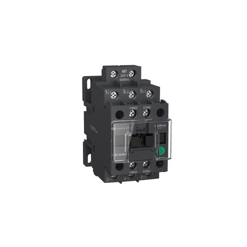 КОНТАКТОР MC1D 3P 9A НО+НЗ 24V 50/60ГЦ