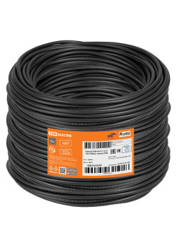 Провод ПуВнг(А)-LS 1х1,0 ГОСТ (800м), черный TDM