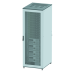 Шкаф разобранный напольный 19'' IT-CQE 42U 600х2000х1000, двери перф/перф, RAL7011/7035 Шкаф разобранный напольный 19'' IT-CQE 42U 600х2000х1000, двери перф/перф, RAL7011/7035