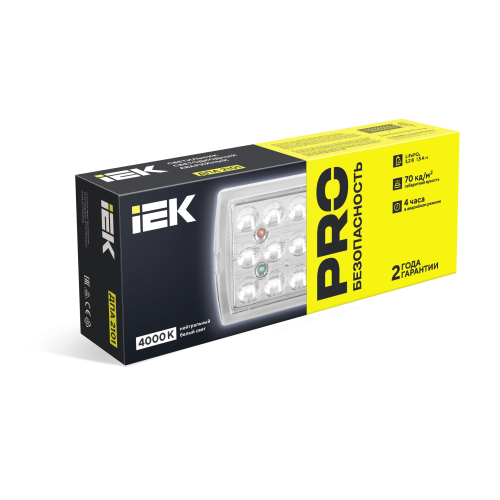 Светильник аварийный ДПА 2101 4ч IP20 IEK Светильник аварийный ДПА 2101 4ч IP20 IEK