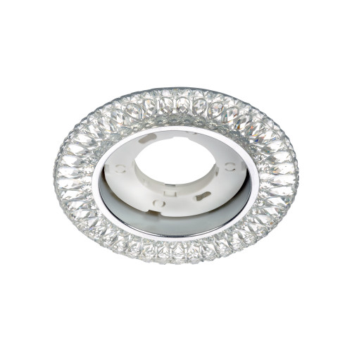 Светильник встраиваемый СВ 03-12 GX53 230В LED подсветка 5 Вт зеркальный/хром TDM Светильник встраиваемый СВ 03-12 GX53 230В LED подсветка 5 Вт зеркальный/хром TDM