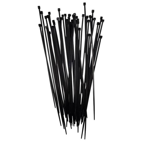 Хомут кабельный PCT 2.5х200-100BL 2.5х200 PA6.6 черн.(уп.100шт) JazzWay 5054394
