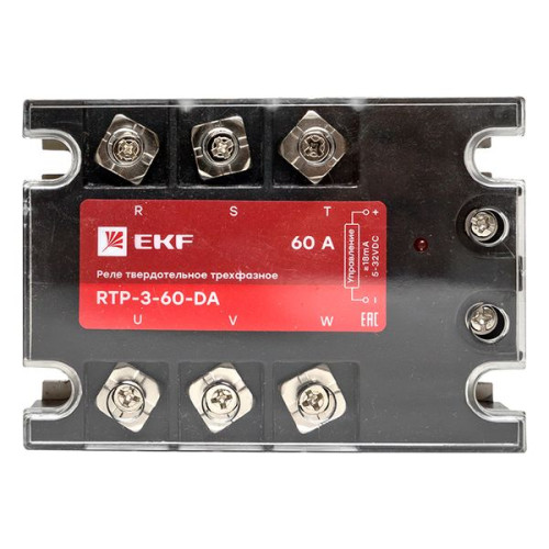 Реле твердотельное трехфазное RTP-60-DA EKF