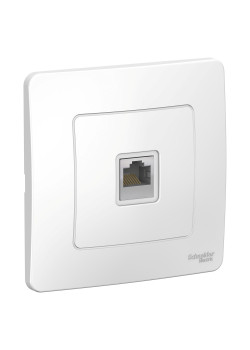 BLANCA С/У РОЗЕТКА компьютерная RJ45, кат.5E, БЕЛЫЙ