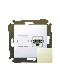 Розетка телефонная СП Simon34 RJ11 механизм сл. кость Simon 34480-031