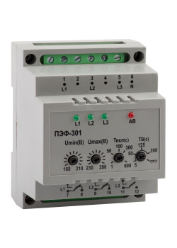 Реле выбора фаз OptiDin ПЭФ-301-УХЛ3.1
