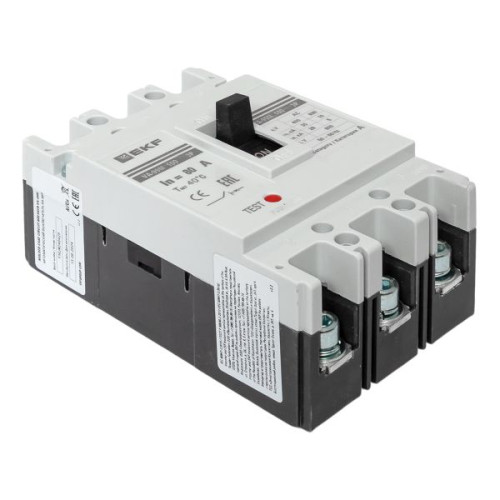ВА-99М 100/80А 3P 10In 35кА с термомагнитным расцепителем EKF ВА-99М 100/80А 3P 10In 35кА с термомагнитным расцепителем EKF