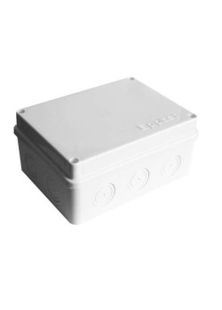 Коробка распределительная ОП 150х110х70мм IP54 10 выходов без гермовводов крышка на винтах бел. Epplast 215311