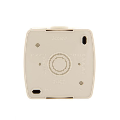 Розетка 1-м ОП Nata 16А IP20 с заземл. керамика крем. LEZARD 710-0300-122 Розетка 1-м ОП Nata 16А IP20 с заземл. керамика крем. LEZARD 710-0300-122